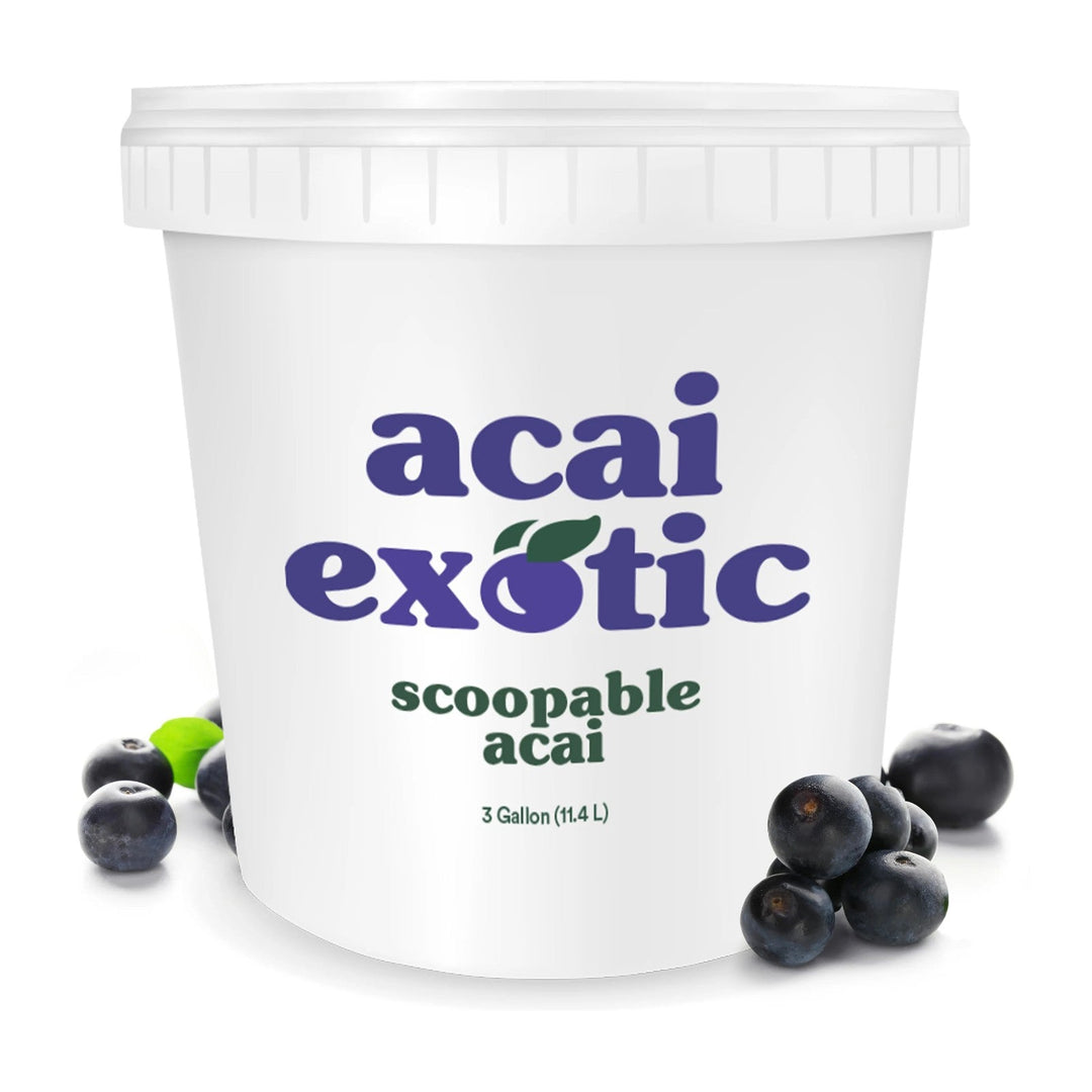 Acai Exotic scoopable acai 3-gallon pail