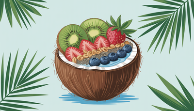 Coconut Smoothie: Discover Health Benefits & Tasty Bowls