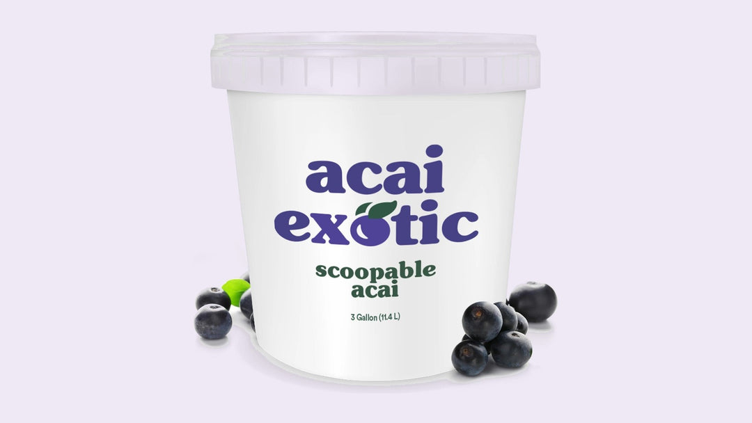 Acai Exotic scoopable acai 3-gallon pail