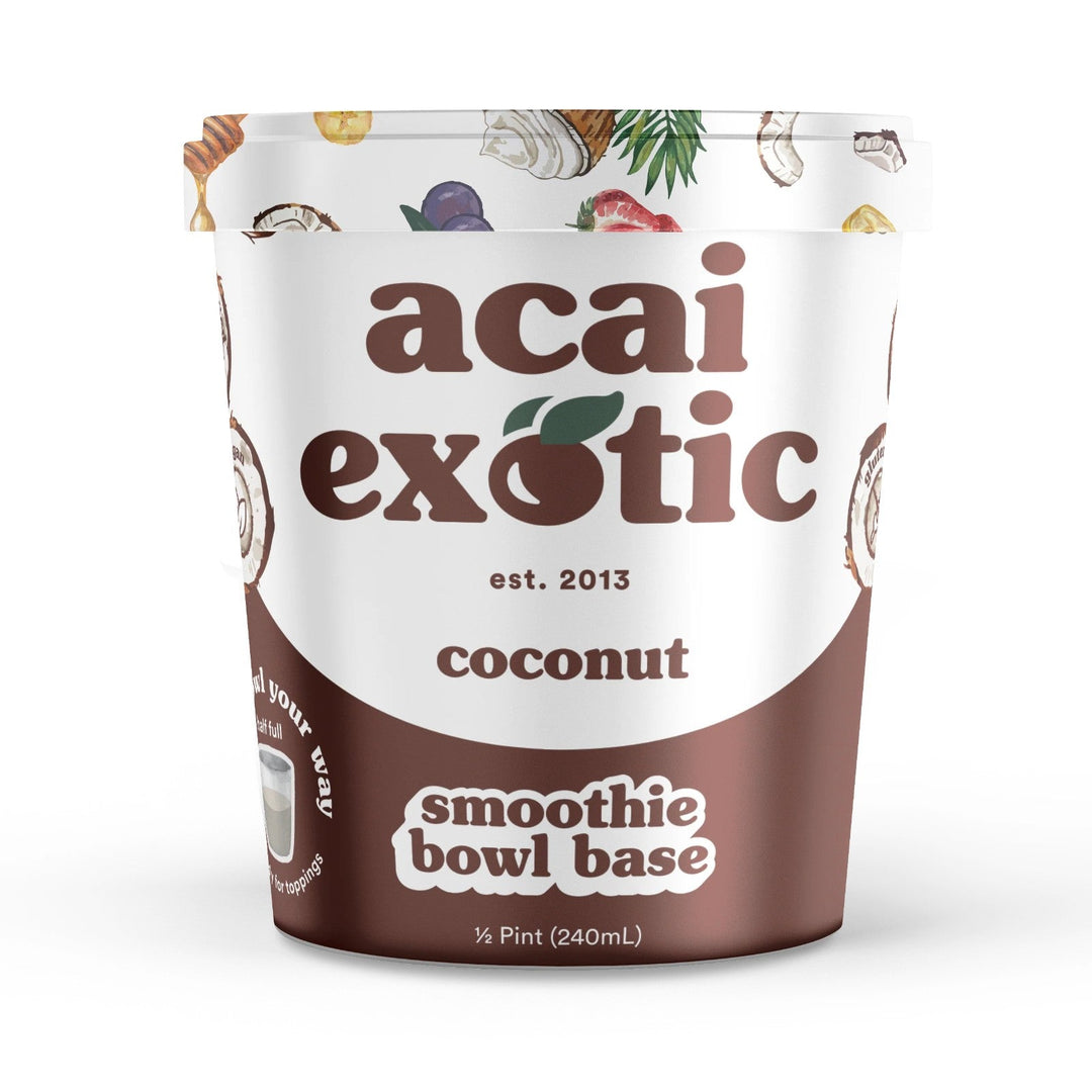 Acai Exotic coconut smoothie bowl base pint