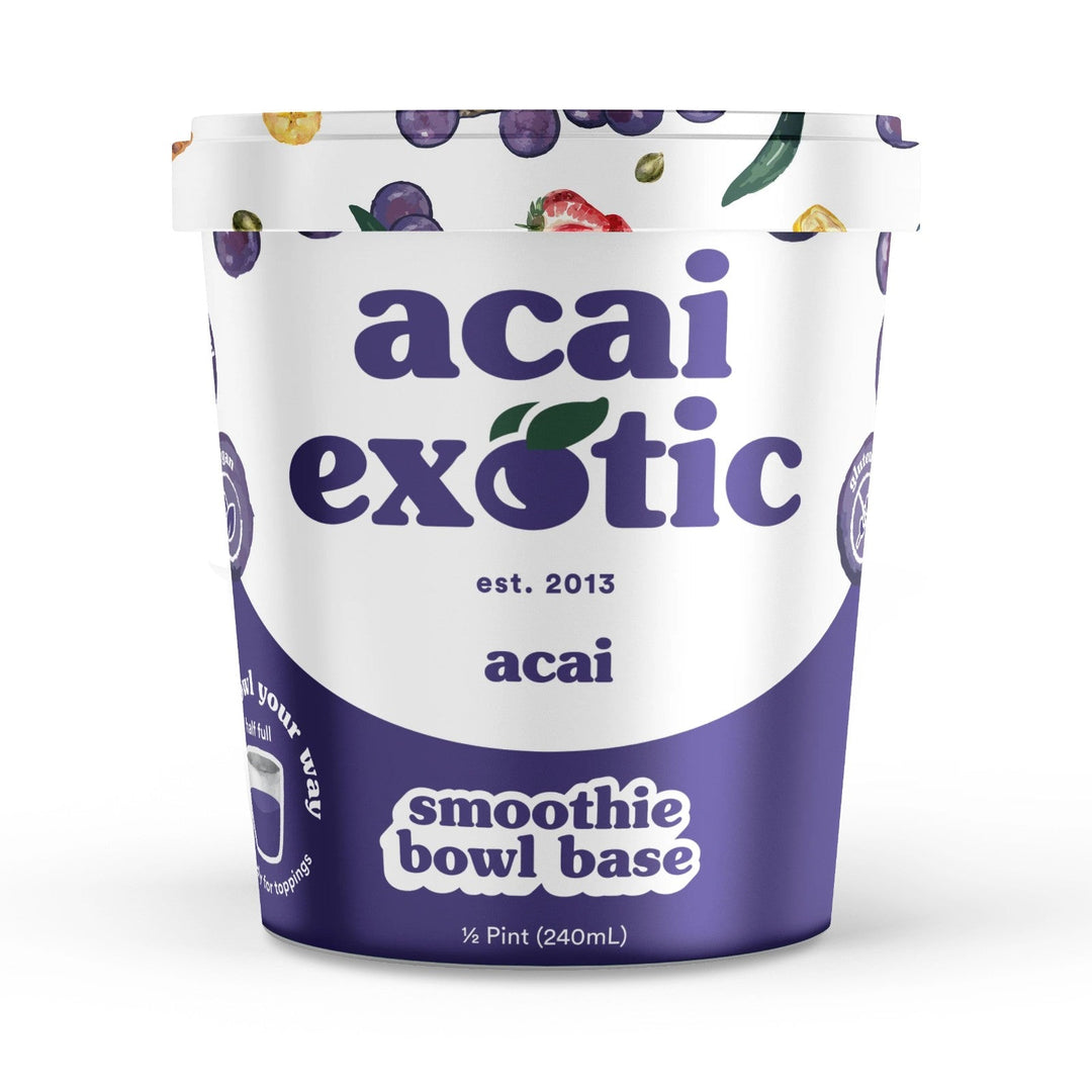 Acai Exotic smoothie bowl base pint