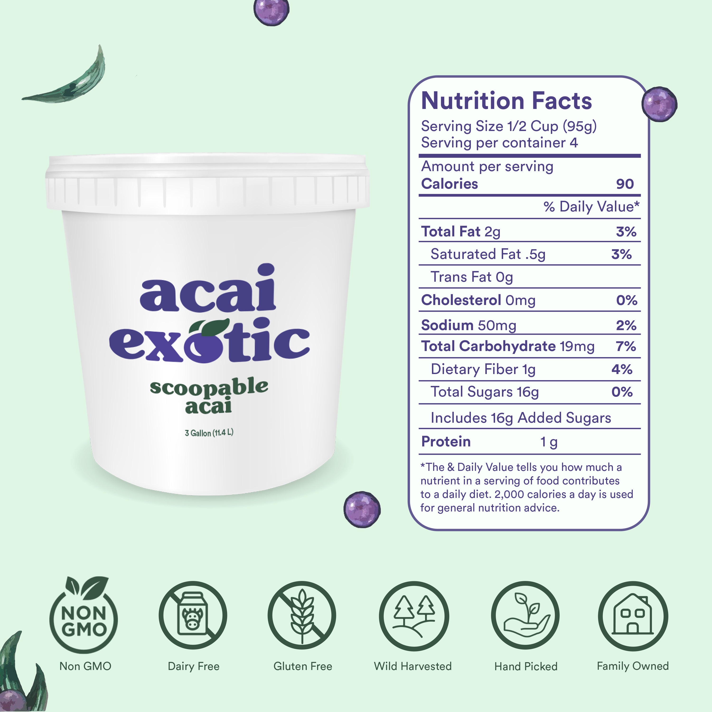 Shop Scoopable Acai Puree & Packets – acaiexotic