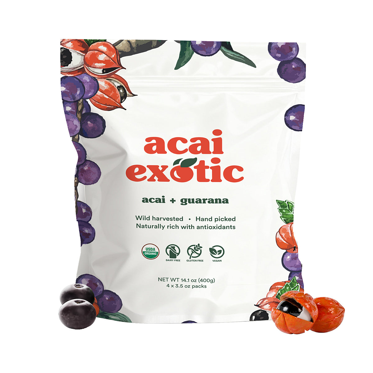 acai + guarana superfruit pouch