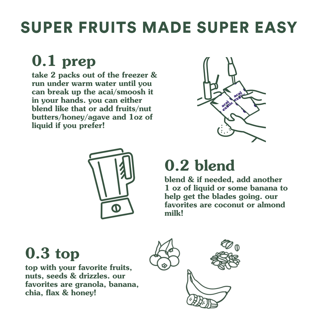 Frozen Acai Puree: Buy Online – acaiexotic